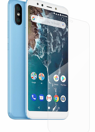 Гидрогелевая защитная пленка aurora aaa на xiaomi mi a2 на весь экран прозрачная