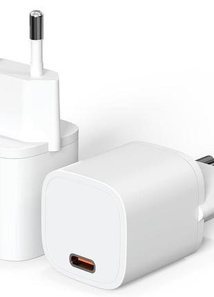 Зарядное устройство usb-c 33w pd3.0, набор 2 шт, блок питания для быстрой зарядки, адаптер в розетку surnice
