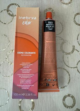 Фарба для волосся inebrya color  10/3