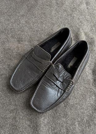 Мокасини corneliani id на овчині 6