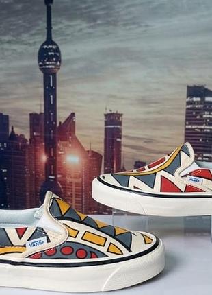 Сліпони vans classic slip-on style 98 (anaheim factory collection)  розмір:us men: 4.5  us women: 6.0  eur: 36.0  країна виробник філіппіни