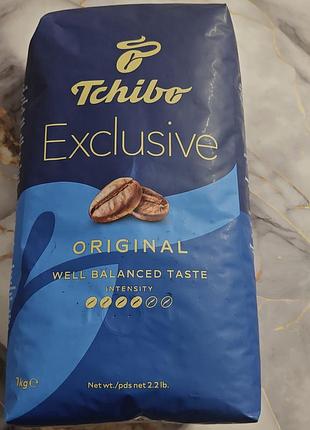 Кава tchibo exclusive original у зернах