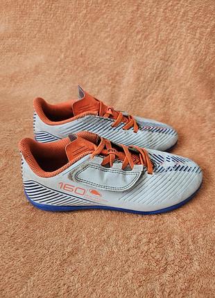 Футбольные кеды- бутсы kipsta 160 easy turf р 33