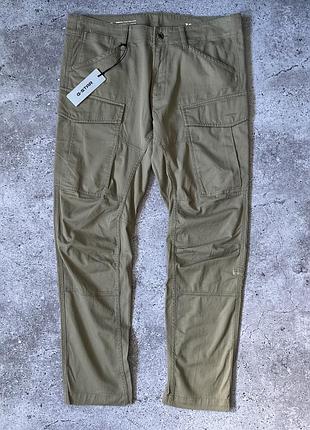 G star raw 3d cargo regular pants карго штани 36/32