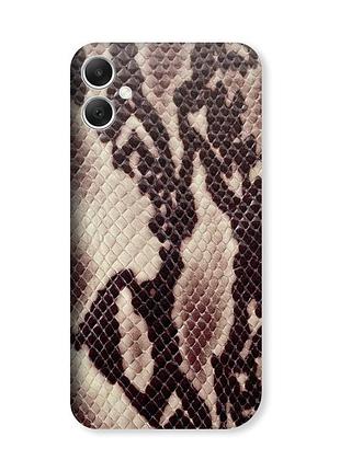 Защитная пленка кожа питона на заднюю панель для samsung galaxy a05 (a055)