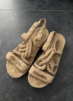 Босоніжки chanel