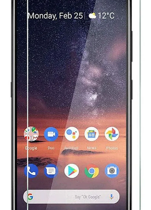 Гидрогелевая защитная пленка на nokia 3.2 на весь экран прозрачная