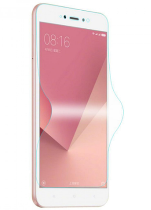 Гидрогелевая защитная пленка на xiaomi redmi note 5 pro на весь экран прозрачная