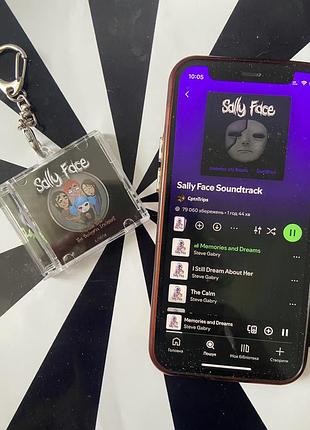 Нфс брелок сд диск sally face