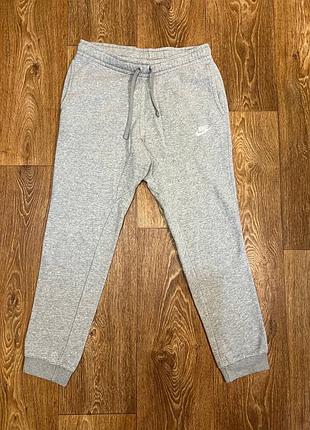 Спортивні штани nike fleece sweatpants grey joggers