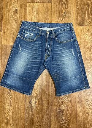 Джинсові шорти komushi japan vintage tradition denim shorts