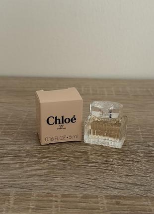 Мініатюра парфумів chloé eau de parfum 5ml для жінок