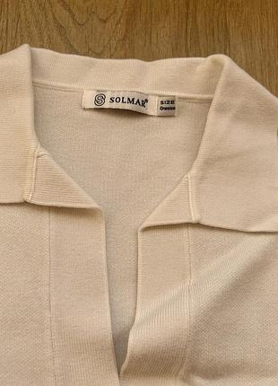 Светр polo в синю смужку solmar 6
