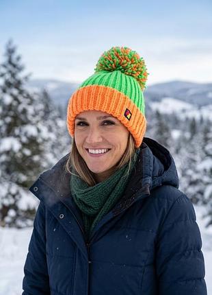 Шапка женская big bobble hats яркая