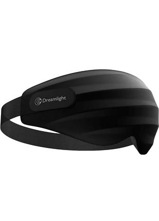 Эргономичная 3d-маска для сна черного цвета dreamlight 3s