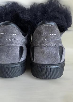 Кожаные кеды,кроссовки mm6 maison margiela 6