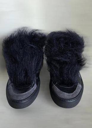Кожаные кеды,кроссовки mm6 maison margiela 4