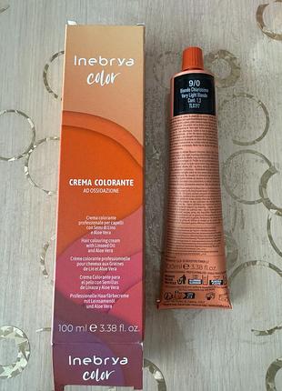 Крем-фарба для волосся inebrya color 9/0