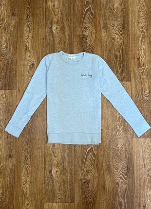 Світшот maison labiche paris «bad boy» grey sweatshirt