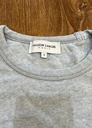 Світшот maison labiche paris «bad boy» grey sweatshirt 4