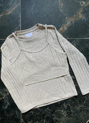 Лонгслів zara 110 зріст 6