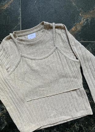 Лонгслів zara 110 зріст 5