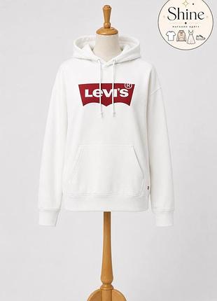 Біле худі levi's graphic standard hoodie  розмір: s