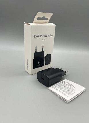 Зарядний пристрій usb-c 25w pd type-c 5v3a,- 9v2.77a 9173