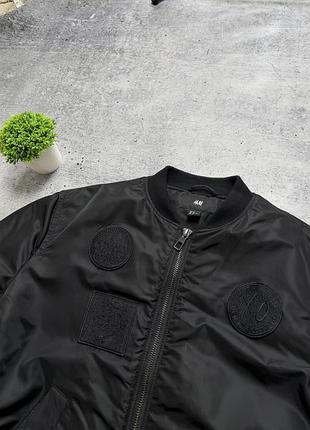 Чоловіча куртка/ бомбер the weekend x hm quilt bomber jacket 5