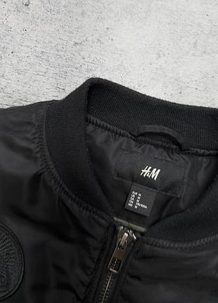 Чоловіча куртка/ бомбер the weekend x hm quilt bomber jacket 6