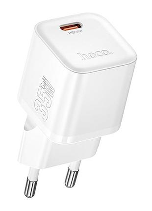 Мзп hoco n66 ingenious pd35w (1usb-c) white