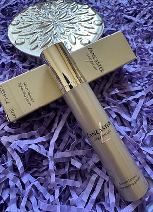 Підтягувальна надпотужна сироватка для обличчя  lancaster golden lift tightening serum, 10ml