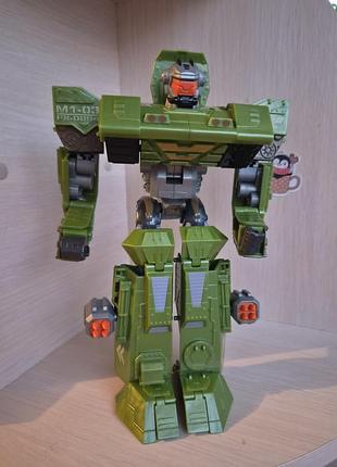 Игрушка трансформер hap-p-kid m.a.r.s. converters combat tank (модель m1-03)