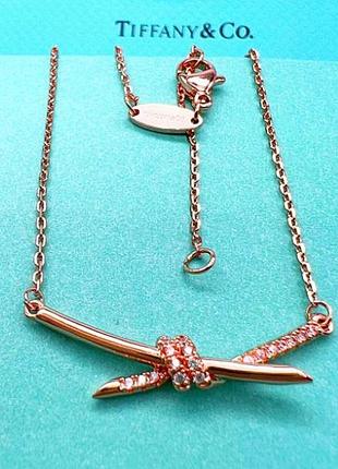 Ланцюжок з підвіскою тіффані з медичної сталі (stainless steel)