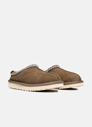 Жіночі уггі тасман сліппер ультра міні хакі шльопанці ugg tasman cozzy slipper