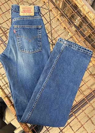 Джинси штани денім levi’s levistrauss чоловічі 29/34 нові не ношені не стірані стан 10/10 модель 575 (02)