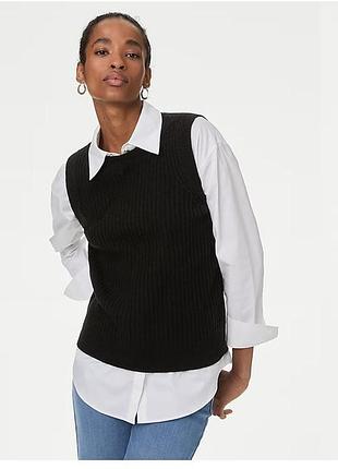 Жилет безрукавка мериносовая шерсть paul costelloe