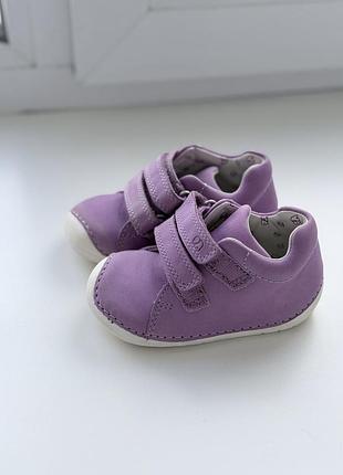 Кросівки для дітей elefanten barefoot, фіолетові