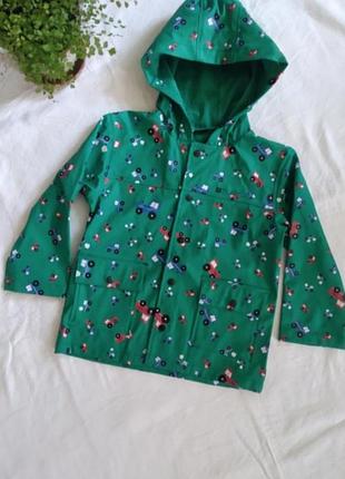 Курточка дождевик прорезиненный бренда mountain warehouse u9 3-4 eur 98-104