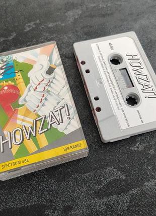 Кассета howzat! (zx spectrum)