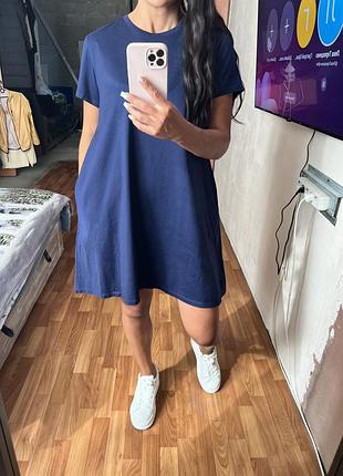 Сукня трикотажна оверсайз uniqlo р.l оригінал