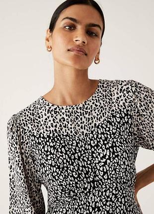 Віскозна міді сукня m&s collection 5