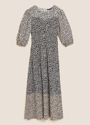 Віскозна міді сукня m&s collection 4