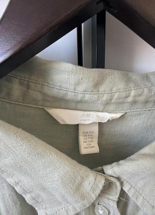 Сорочка льон h&m 2