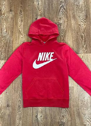 Вінтажне худі nike sportswear vintage futura big logo red hoodie