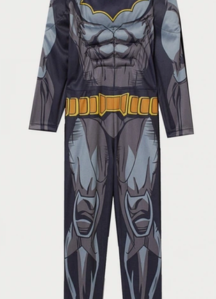 Костюм із маскою супергерой бетмен batman h&m 6-8 р. 122-128