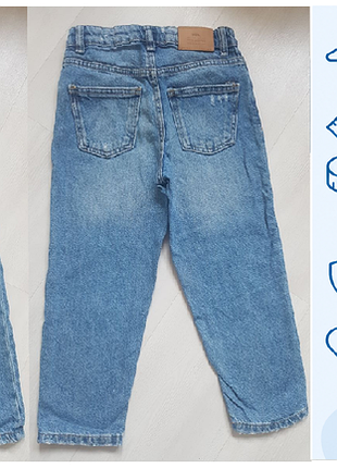Джинсы zara для девочки 116-122