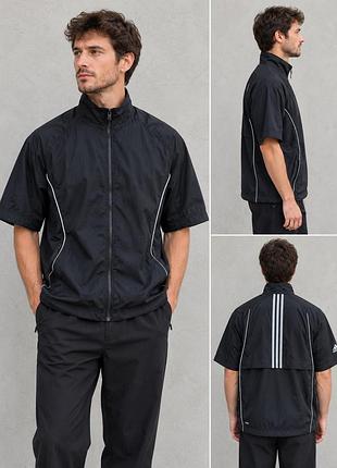 Вітрозахисна куртка (вітровка) з коротким рукавом  adidas