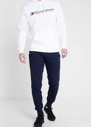 Худі tommy hilfiger tommy sport білого кольору, розмір l