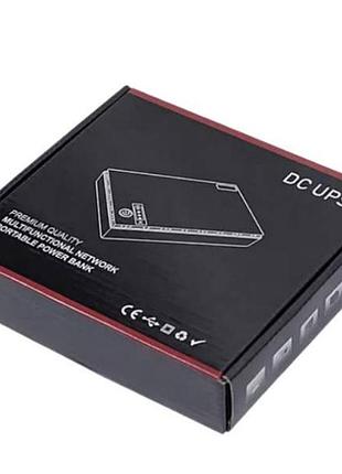 Ибп для роутера 10400mah dc 5v/9v/12v черный